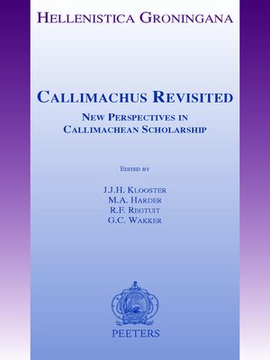 cover image of Callimachus Revisited